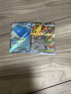 ポケモンカード メガドリュウズex sr ホエルオーex アビスアイ　2枚のサムネイル