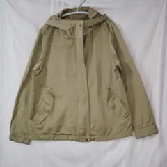 VIS [M]ベージュ フード付きジャケット