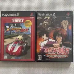 ２枚セット✴︎ボンバーマンカートDX るろうに剣心PS2 ソフト