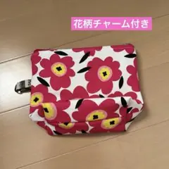花柄ポーチ
