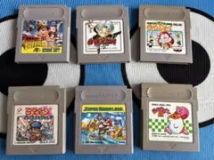 ゲームボーイソフト 6個セット まとめ売り 箱説なし　アックマン、ゴエモン他
