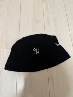 ニューエラ　バケットハット　ニット