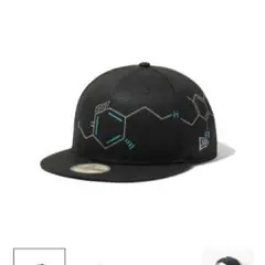 NEW ERA 59FIFTYメンズキャップ ブラック　62.5センチ