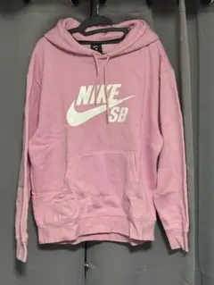 NIKE SB ロゴパーカー ピンク Lサイズ ナイキ スケートボードライン