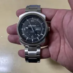 DIESEL メンズ 腕時計 ステンレス　ジャンク品