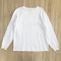 デビロック キッズ 男の子 女の子 トップス ロンT 長袖 ホワイト 160