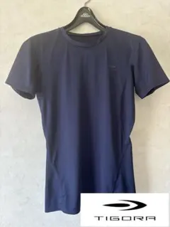TIGORA 紺　Tシャツ　i COOL ストレッチ