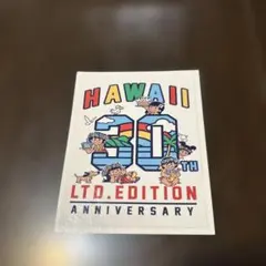 88tees ステッカー ハワイ　YAYAちゃん家族＜30th カラフル 小＞