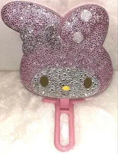 マイメロディ ストーン装飾手鏡