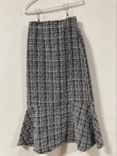 ♥️ INGNI ツィードマーメイドスカート フリーサイズ