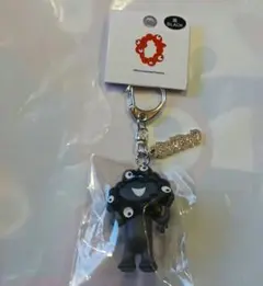 新品未開封　万博　黒ミャクミャク　立体　PVC　キーホルダー　プレート付