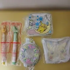ポケモン　ボールペン　ポーチ　5点セット　未開封品