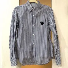 PLAY COMME des GARÇONS ストライプシャツ Mのサムネイル