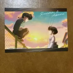 らんま1/2 早乙女乱馬　天道あかねブロマイド