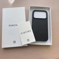 正規品　RIMOWA iPhone17proケースブラック
