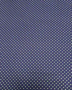 USAコットン マイケルミラードット柄ネイビー