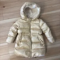 baby GAP フード付きダウンコート クリーム