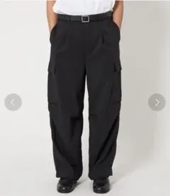 【週末限定値下げ中】monkey timeカーゴパンツ黒サイズL