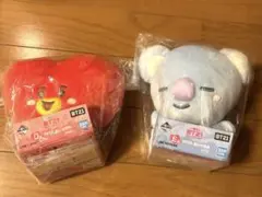BT21 TATA & KOYA ぬいぐるみ セット　一番くじ
