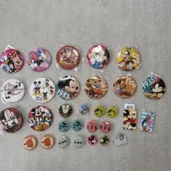 ミッキーフレンズ　缶バッジ 30個セット