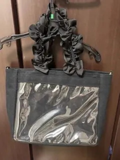 ペシンシャ 2WAY ショルダーバッグ メッシュ 軽量 サマー シルバー 