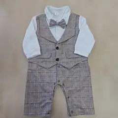 SHEIN チェック柄 スーツ 68　入園式　フォーマル　卒園式　卒業式　入学式