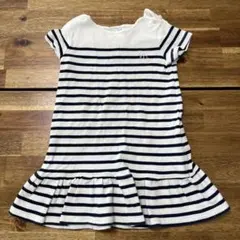 Ralph Lauren ストライプ 半袖ワンピース