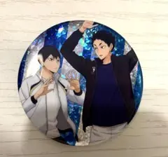 値下げ！ハイキュー 缶バッジ ビスケット 影山飛雄 赤葦京治