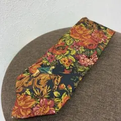 GIVENCHY ネクタイ　馬　花柄