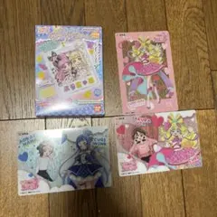 キミプリ パチパチプリキュアデコネーム&クリアポストカードサイズカード セット