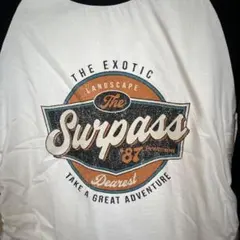 GRL 長袖カットソー　ブラックホワイト