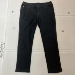 ダークデニム風 スキニーパンツ