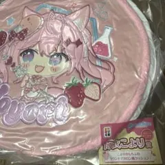 エニマイくじ ホロライブ 博衣こより ラウンドマカロン風クッション