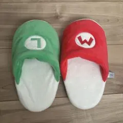 マリオとルイージ スリッパ　ルームシューズ