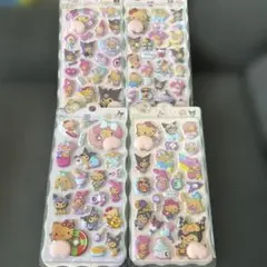 日焼けサンリオ お尻シール 4セット