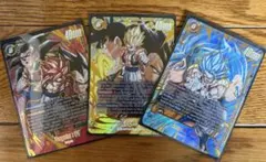 ドラゴンボール フュージョンワールド ゴジータ 3枚セット 海外製 鑑賞用 ドラゴンボール フュージョンワールド ゴジータ 3枚セット 海外製 鑑賞