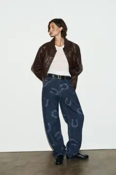 【新品タグ付き】ZARA ザラ ホースシュー ハイウエスト 34