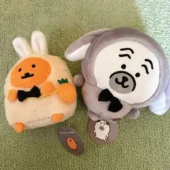 ちいかわ 仮装たのしい～！マスコット カボチャなうさぎ モモンガ