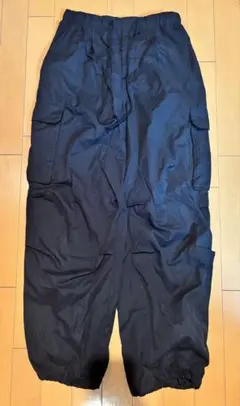 GU ブラック カーゴパンツ