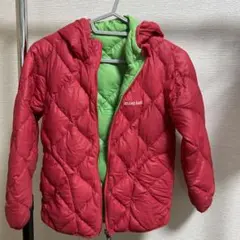 mont-bell Kid's 130 ダウンコート 赤