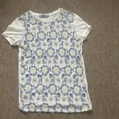 PRADA 刺繍 Tシャツ ホワイト イタリア製のサムネイル