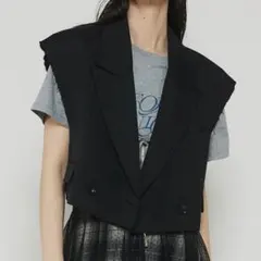 MAISON SPECIAL Cut-off Short Gilet ベストのサムネイル