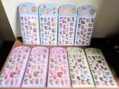 ラブブ 3D立体ステッカー9個セット