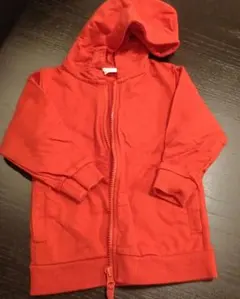 devirock ジップアップパーカー赤 90-95