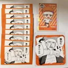 柘浦大河　柘浦　windbreaker コースター　ステッカー　プリンセスカフェ