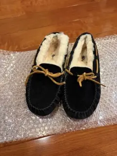 UGG黒ムートンシューズ★23cm