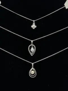 50.214【ネックレス　3本セット】ヴィンテージ　アンティーク