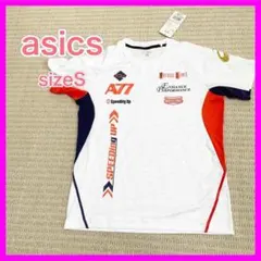 未使用 アシックス メンズS A77 半袖 Tシャツ 白のサムネイル