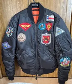 ③AVIREX A-2◇ninja gpz レザーTOPGUN◇MA-1ハーレー - メルカリ