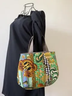 大相撲 高安関 田子ノ浦部屋 相撲 浴衣 反物 和柄 粗布 トートバッグ